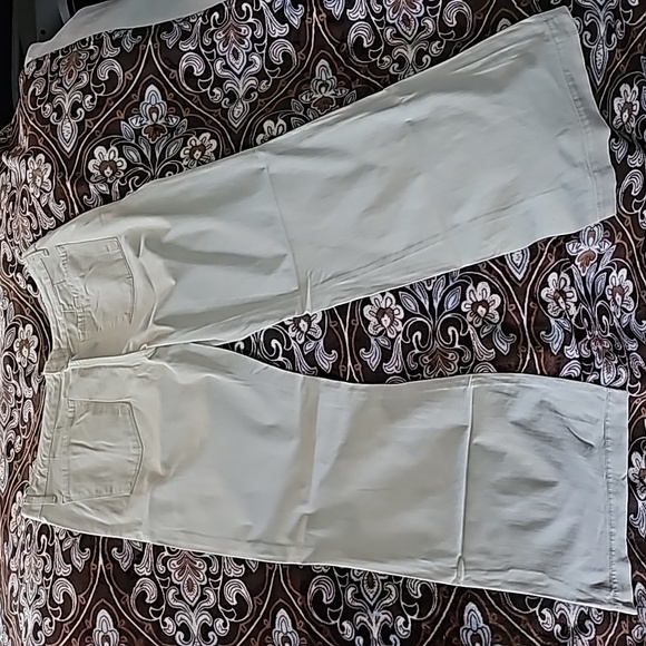 Gap 1969 Beige Wide Leg Jeans Woman's size 16 - Picture 14 of 16